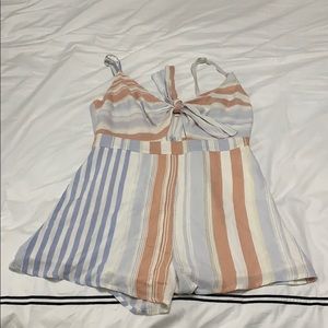 Striped Romper